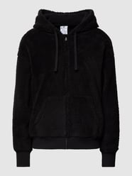 Sweatjacke aus Teddyfell von CHAMPION Schwarz - 40