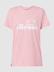 T-shirt met logoprint van Ellesse Roze - 27