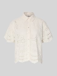 Boxy fit blouse met korte mouwen van puur katoen model 'NEW LALISA' van ONLY - 38