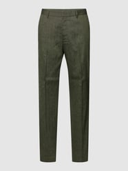 Stoffhose mit Bügelfalten Modell 'Simon' von Pierre Cardin Grün - 24