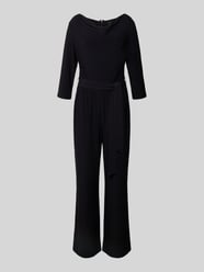 Regular Fit Jumpsuit mit Wasserfall-Ausschnitt von s.Oliver BLACK LABEL - 10