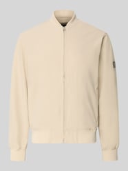 bomberjack met opstaande kraag model 'BLAASPEN' van JACK & JONES Premium Beige - 11
