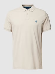 Poloshirt mit Label-Stitching von MCNEAL Grau - 34