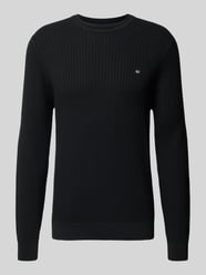 Strickpullover mit Label-Detail von Christian Berg Men - 34