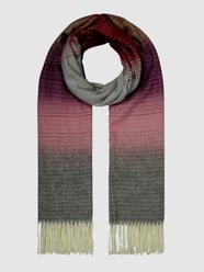 Schal mit Zickzack-Muster  von Kurt Beines Rosa - 27