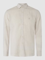 Slim Fit Leinenhemd Modell 'Timt' von BOGNER Weiß - 30