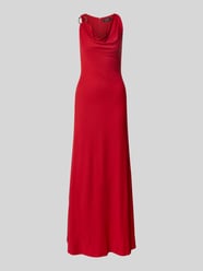 Abendkleid mit Wasserfall-Ausschnitt Modell 'ELKANAH' von Lauren Ralph Lauren - 9