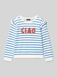Sweatshirt mit gerippten Abschlüssen von Blue Seven - 15