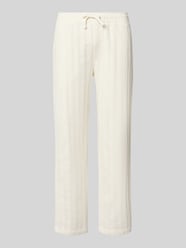 Broek met structuurpatroon en elastische band van Jake*s Studio Men - 46