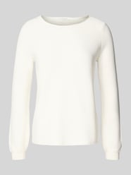 Regular Fit Longsleeve aus reiner Baumwolle in Strick-Optik von Christian Berg Woman - 39