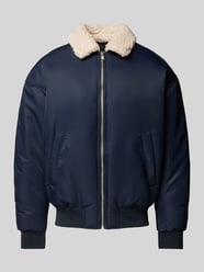 Bomberjacke mit Leistentaschen von REVIEW Blau - 22