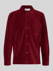 Relaxed Fit Freizeithemd aus reiner Baumwolle von Marc O'Polo Denim Bordeaux - 4