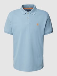 Poloshirt mit Label-Stitching von MCNEAL Blau - 40