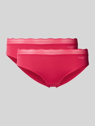 Slim Fit Slip mit Spitzenbesatz von Sloggi - 7