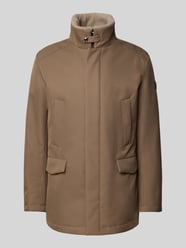 Lange jas met klepzakken, model 'DARRY' van JOOP! Collection Beige - 2