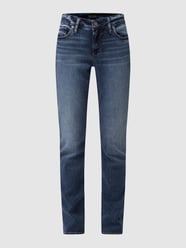 Curvy Fit Jeans mit Stretch-Anteil Modell 'Elyse' von Silver Jeans Blau - 10