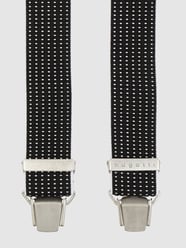 Hosenträger in X-Form von bugatti Schwarz - 6
