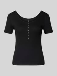 Slim Fit T-Shirt aus Baumwoll-Mix Modell 'SIMPLE' von ONLY - 38