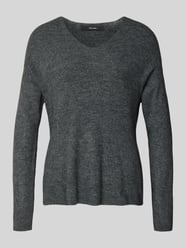Regular Fit Strickpullover mit V-Ausschnitt Modell 'CREWLEFILE' von Vero Moda - 11