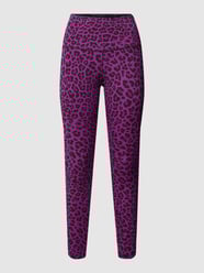 Legging met dierenprint van NIKE TRAINING Paars - 4