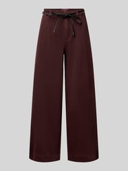 Baggy Fit Weite Hose aus reiner Baumwolle Modell 'SILLA' von ONLY Bordeaux - 47