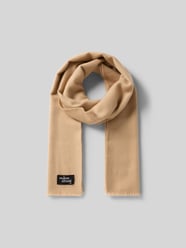 Schal mit Label-Detail von MAISON KITSUNÉ Beige - 44