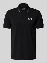Koszulka polo o kroju regular fit z nadrukiem z logo od EA7 Emporio Armani - 16