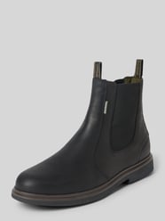 Buty chelsea ze skóry bydlęcej z profilowaną podeszwą od Barbour - 5