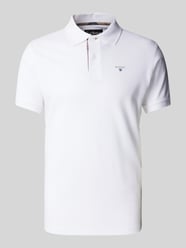 Slim Fit Poloshirt mit Label-Stitching von Barbour - 26