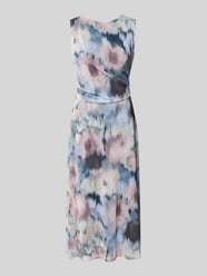 Sukienka midi o kroju regular fit z marszczeniami od SWING - 47