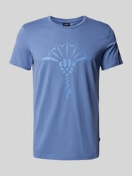 T-Shirt mit Logo-Print Modell 'Alerio' von JOOP! Collection Blau - 45