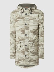 Parka met wattering, model 'Iconics'  van Selected Homme Grijs - 45