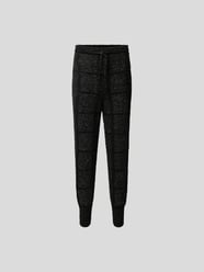 Hose mit Eingrifftaschen   von Maison Flaneur Grau / Schwarz - 18