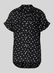 Bluzka o kroju comfort fit z czystej wiskozy model 'BUMPY' od VERO MODA - 20