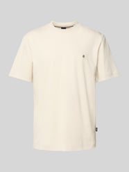 T-Shirt mit Label-Detail Modell 'Taut' von BOSS - 35