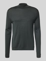 Gebreide pullover van merinowol met opstaande kraag, model 'Tern' van Tiger Of Sweden - 9