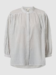Oversized blouse van katoen  van edc By Esprit Wit - 21