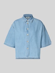 Koszulka jeansowa o kroju relaxed fit z czystej bawełny od s.Oliver RED LABEL - 8