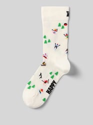 Socken aus elastischem Baumwoll-Mix Modell 'DOWN THE SLOPE' von Happy Socks - 42