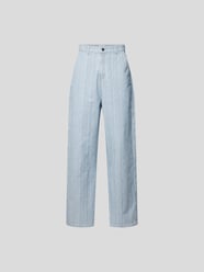 High Waist Jeans im Relaxed Fit von Preach Blau / Türkis - 47