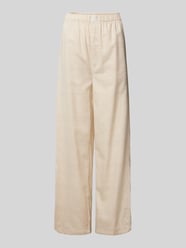 Relaxed Fit Pyjama-Hose mit Label-Patch von Calvin Klein Underwear Beige - 10