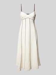 Leinencocktailkleid mit Spaghettiträgern von Forever New - 19