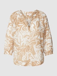 Blouse met tuniekkraag, model 'Voile' van s.Oliver RED LABEL - 28
