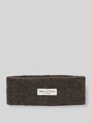 Stirnband aus Wolle mit Label-Patch von Marc O'Polo - 13