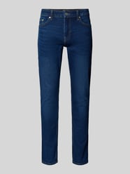 Slim Fit Jeans aus Baumwoll-Mix Modell 'LOOM' von ONLY & SONS - 7