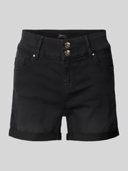 Regular Fit Jeansshorts aus Baumwoll-Mix Modell 'CARMEN' von ONLY - 30