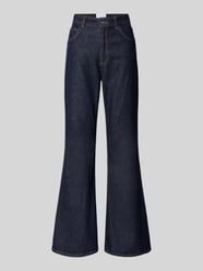 Jeansy rozkloszowane o kroju modern flared fit od Style Icon Collection - 27