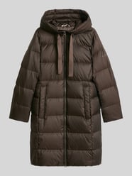 Regular Fit Daunenmantel mit Label-Print von Marc O'Polo - 45