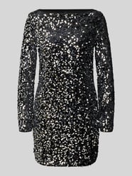 Paillettenkleid mit U-Boot-Ausschnitt von VERO MODA - 10