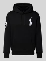 Hoodie met logostitching en kangoeroezak van Polo Ralph Lauren - 34